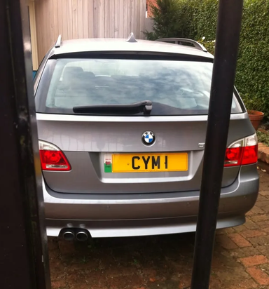UK Number Plate CYM 1