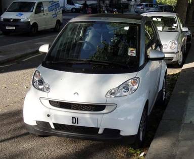 UK Number Plate D 1