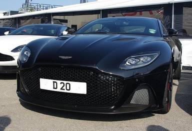 UK Number Plate D 20