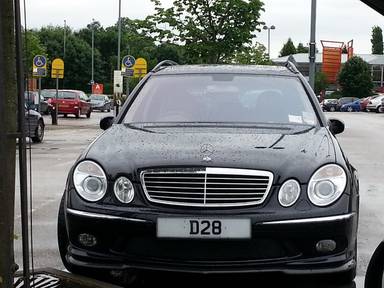 UK Number Plate D 28