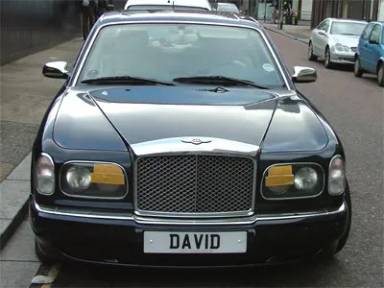 UK Number Plate DAV 1D