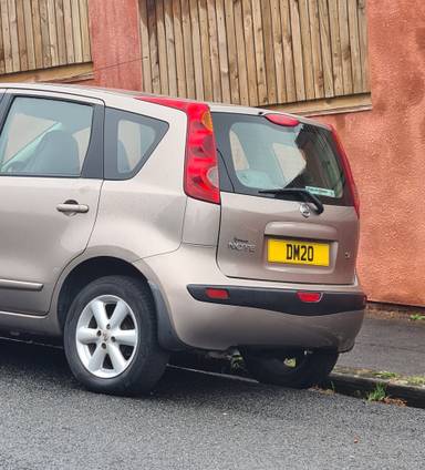 UK Number Plate DM 20