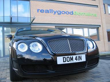 UK Number Plate DOM 41N