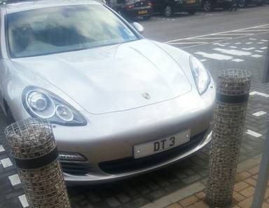 UK Number Plate DT 3