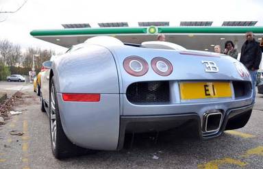 UK Number Plate E 1