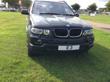 UK Number Plate E 3