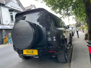 UK Number Plate ELL 1E