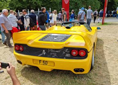 UK Number Plate F 50