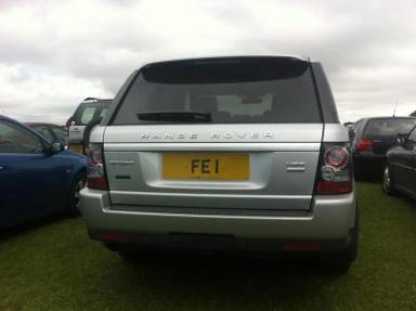 UK Number Plate FE 1