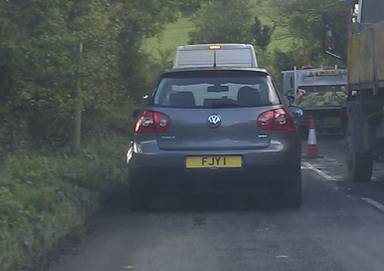 UK Number Plate FJY 1