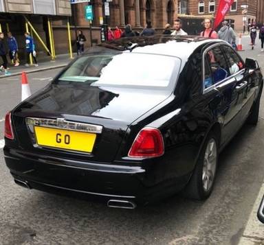 UK Number Plate G 0