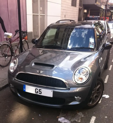 UK Number Plate G 5