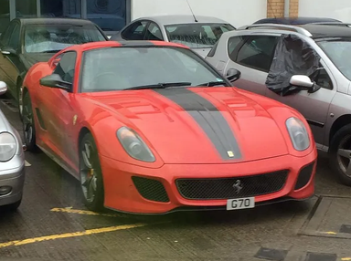 UK Number Plate G 70