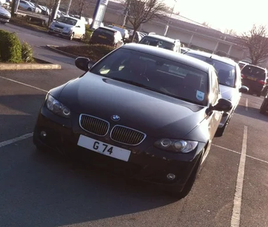 UK Number Plate G 74