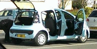 UK Number Plate GD 1