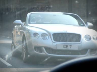 UK Number Plate GE 7