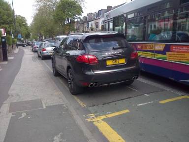 UK Number Plate GR 7