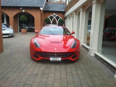 UK Number Plate GTP 1