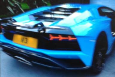 UK Number Plate H 3