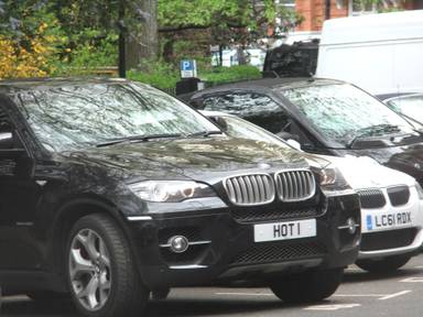 UK Number Plate HOT 1