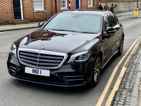 IND 1 on a vehicle — India diplomatic registration