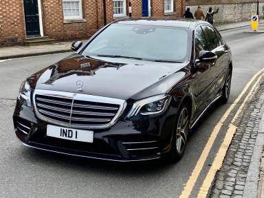 UK Number Plate IND 1