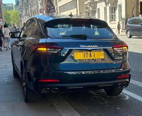ITA 1 on a vehicle — Italy diplomatic registration