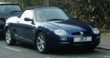 UK Number Plate JB 2