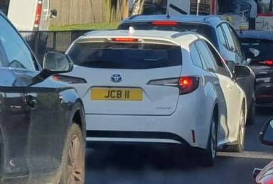 UK Number Plate JCB 11