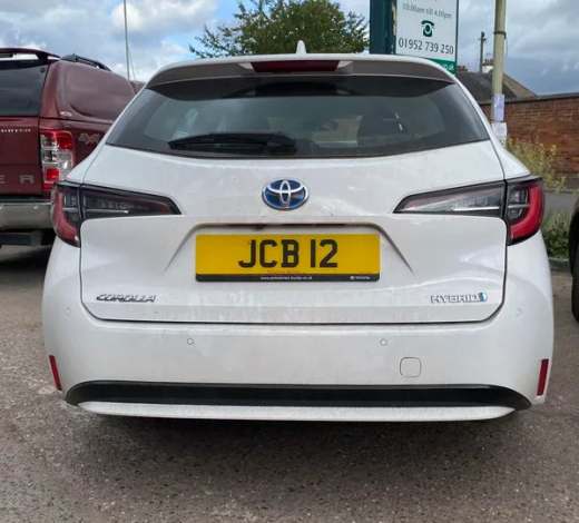 JCB 12 number plate – JCB & Family