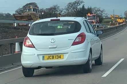 JCB 134 number plate – JCB & Family
