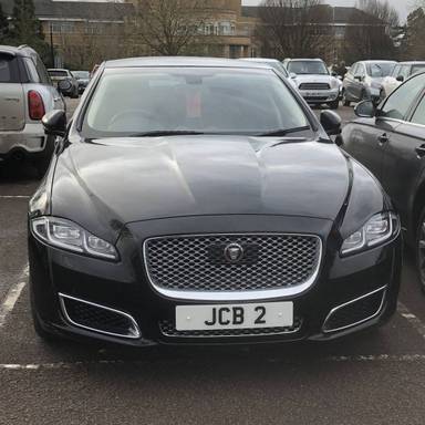 UK Number Plate JCB 2