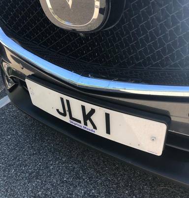 UK Number Plate JLK 1