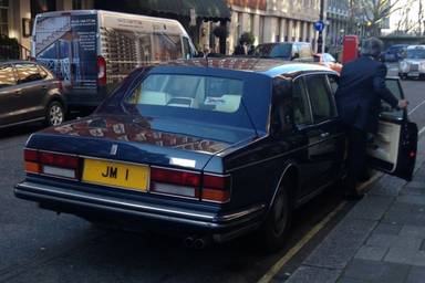 UK Number Plate JM 1