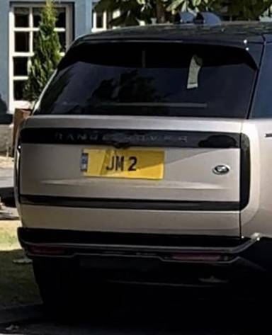 UK Number Plate JM 2