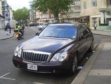 UK Number Plate JT 1