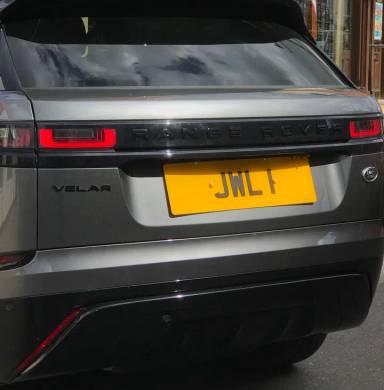 UK Number Plate JWL 1
