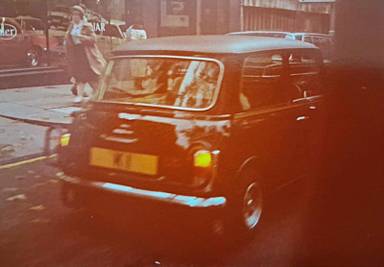 UK Number Plate K 1