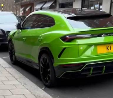 UK Number Plate K 1