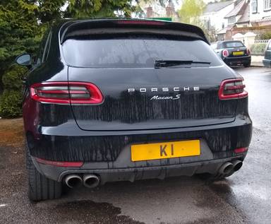 UK Number Plate K 1