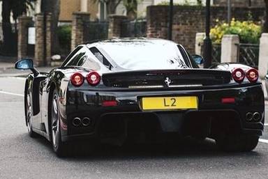 UK Number Plate L 2