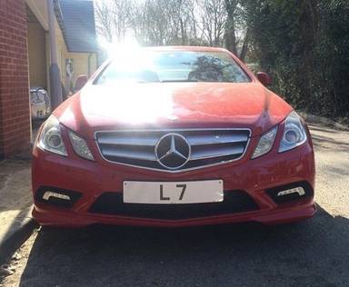 UK Number Plate L 7