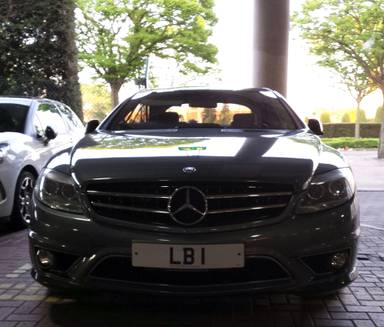 UK Number Plate LB 1