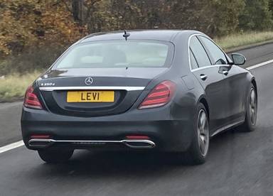 UK Number Plate LEV 1
