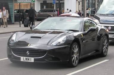 UK Number Plate LWM 1