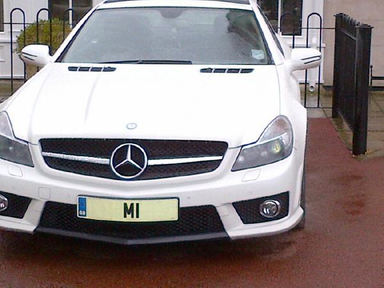 UK Number Plate M 1