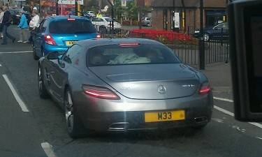 UK Number Plate M 33
