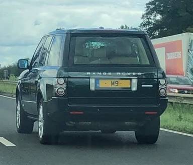 UK Number Plate M 9