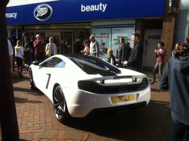 UK Number Plate MCL 1