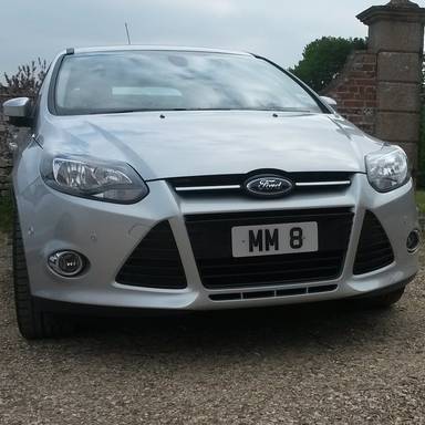 UK Number Plate MM 8